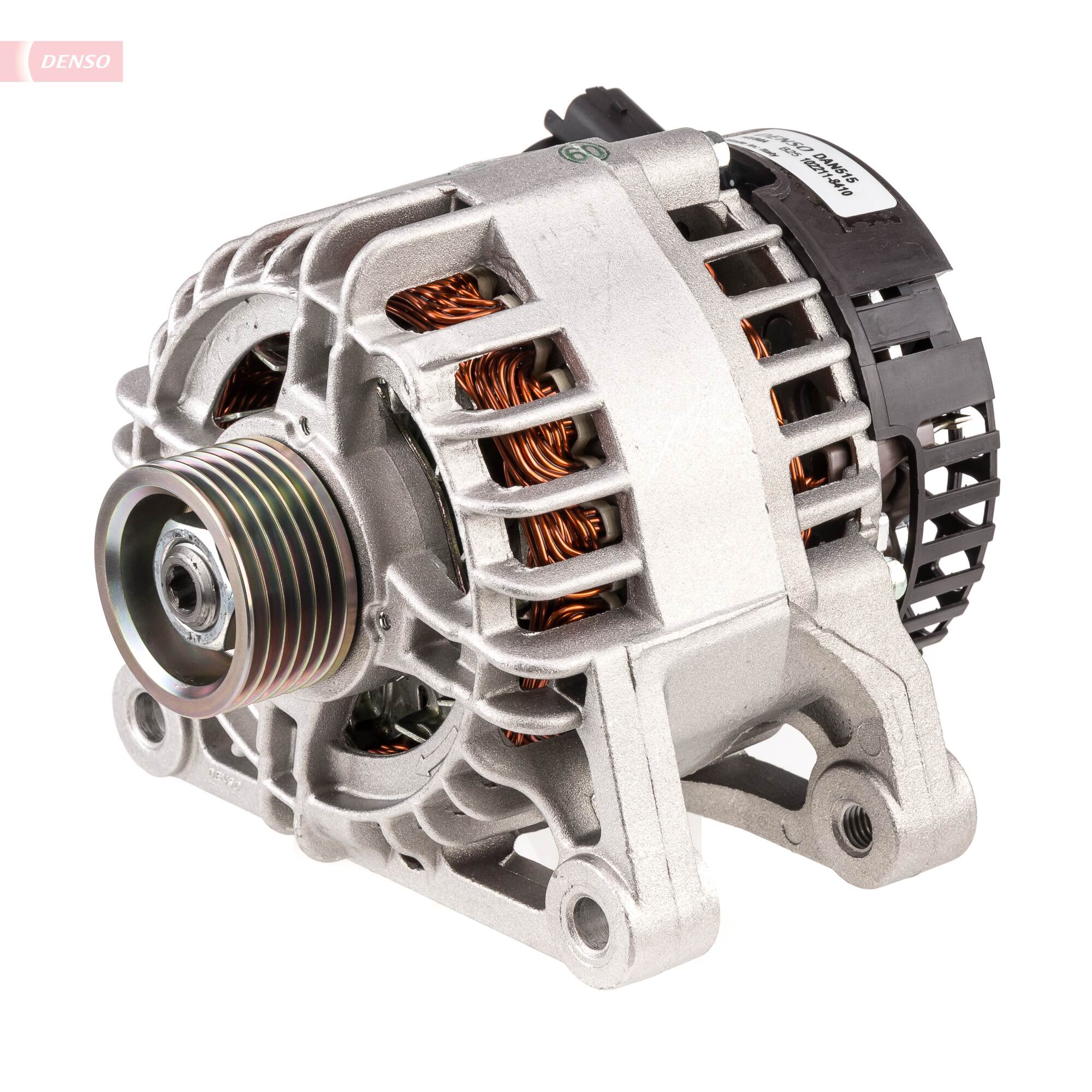 Alternator 12V 80A C2 C3 2 C3 Pluriel C3 3 P207 P1007 TU3A / TU3AES (1,4 8V) Klimasiz | DENSO DAN515 | OEM 9638544280-9649611880-9642879680