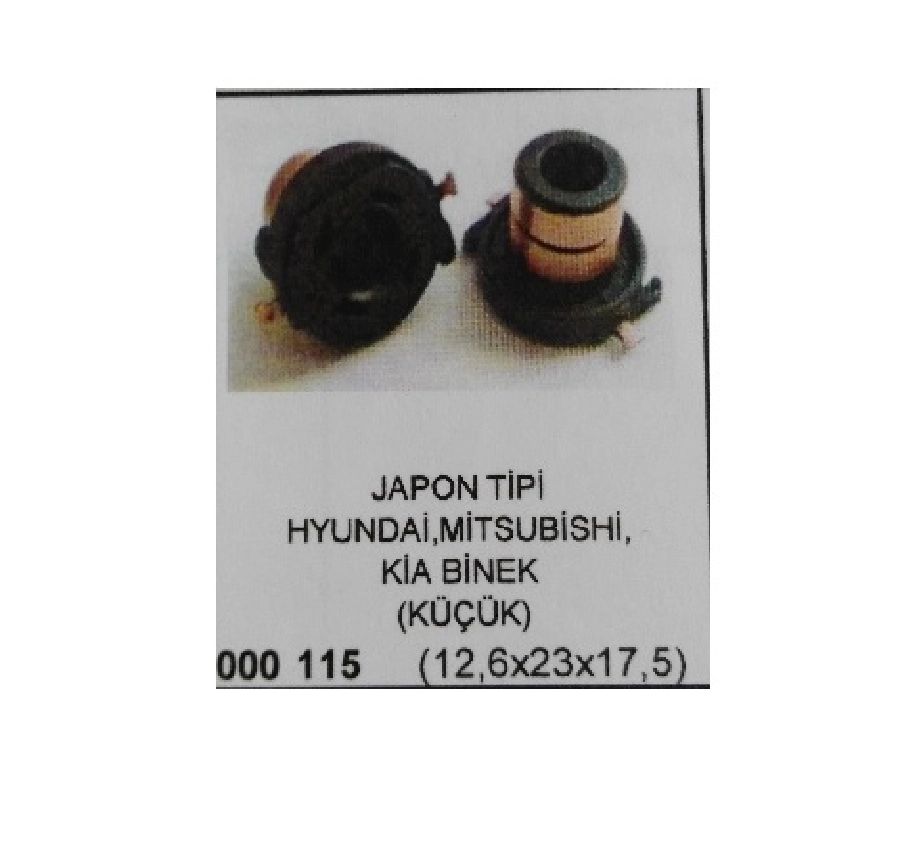 Rotor Bakırı Japon Tip Kalın Mil - Kia, Hyundai, Mitsubishi 13,5mm | OEM 07000115K