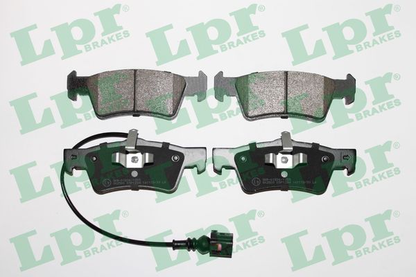 Arka Fren Balatasi Transporter T5 T6 Caravelle 03>16 (Saseden Kontrol) | LPR 05P1284 | OEM 7H8698451
