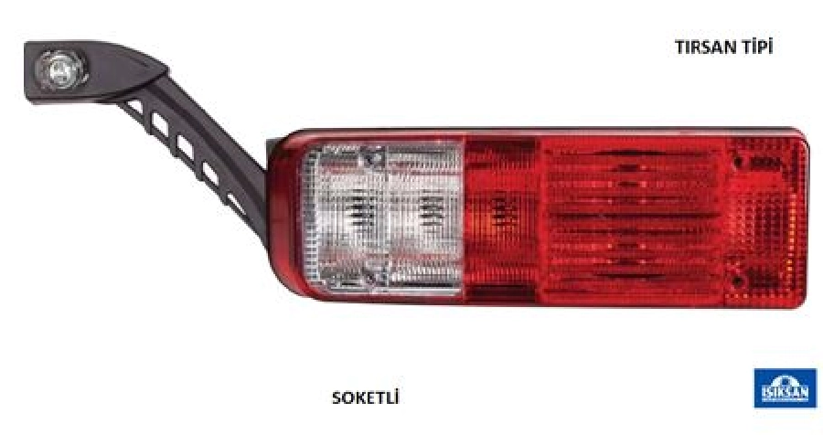 Stop Lamba Sağ Soketli Dış İşaret Lambalı (Boynuzlu) - Ford Cargo | OEM 1032LSDRH