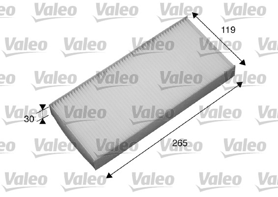 Polen Filtresi Twingo 94 07 | VALEO 698878 | OEM 7701409324