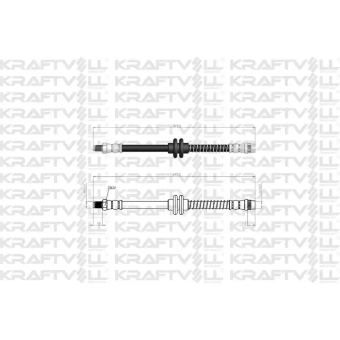 On Fren Hortumu Scenic 2-Grand Scenic | KRAFTVOLL 07080436 | OEM 8200700000
