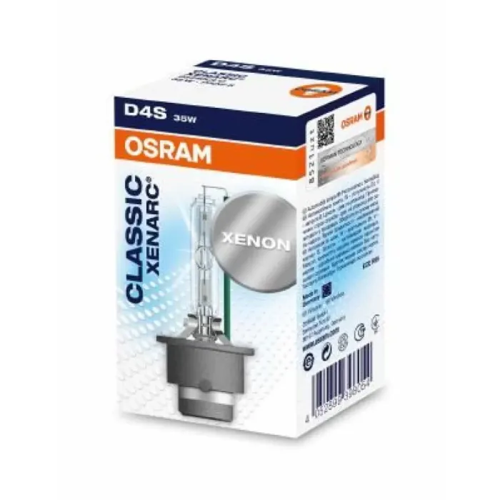 Ampul Gaz Desarjli Xenon 4150 Kelvin Klasik Seri 35W | OSRAM 66440 CLC