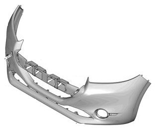 Tampon On Siyah Astarsiz Sisli Sensorsuz P208 12> | PULO P1-20812 | OEM 1607397880