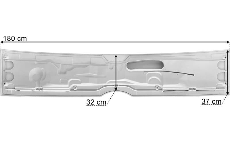 Panjur Üst Fiberi Actros MP4, Arocs | OEM 9607500309