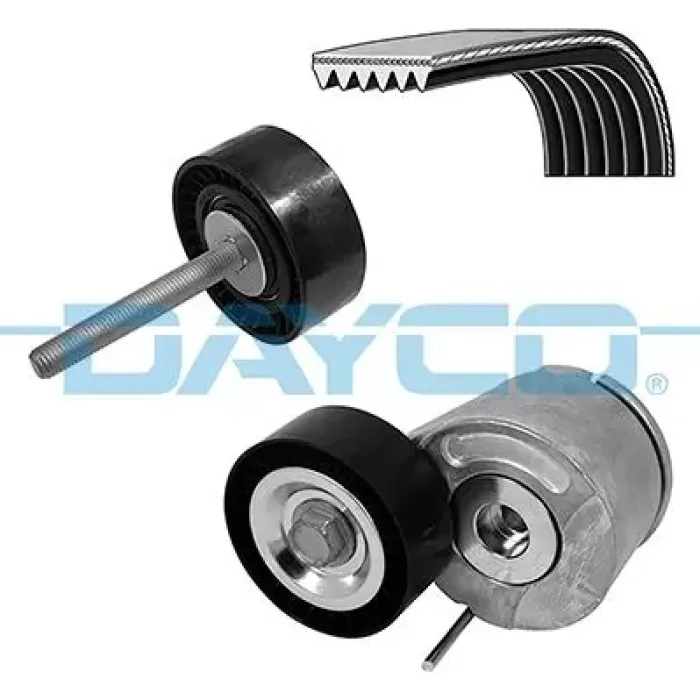 Alternator 5 Kayisi Kiti Nemo Bipper 1.3HDI 13> Fiorino 1.3JTD Klimali | DAYCO KPV691 | OEM 1611280480