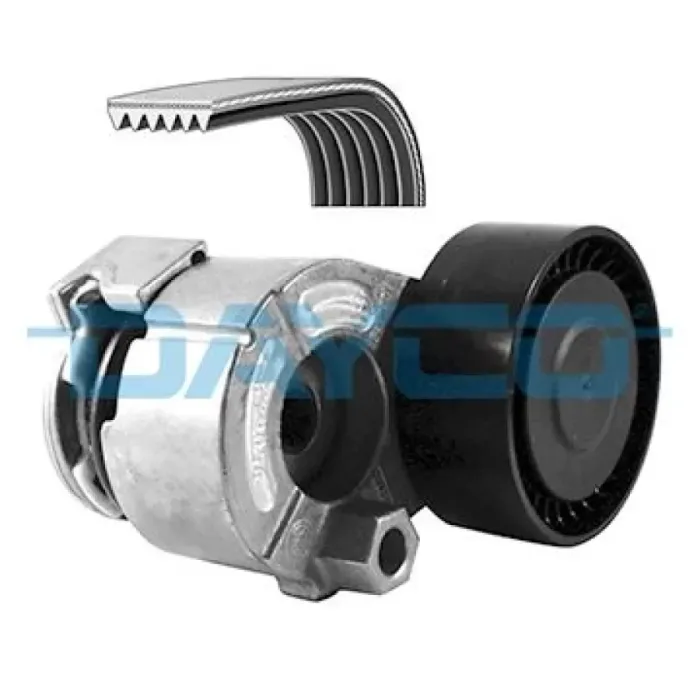 Alternator Gergi+Kayis (Kutuklu)K9K Kango Clio 2 3 4 Megane 2 3 Fluence Logan Sandero Dokker | DAYCO KPV149 | OEM 117203694R