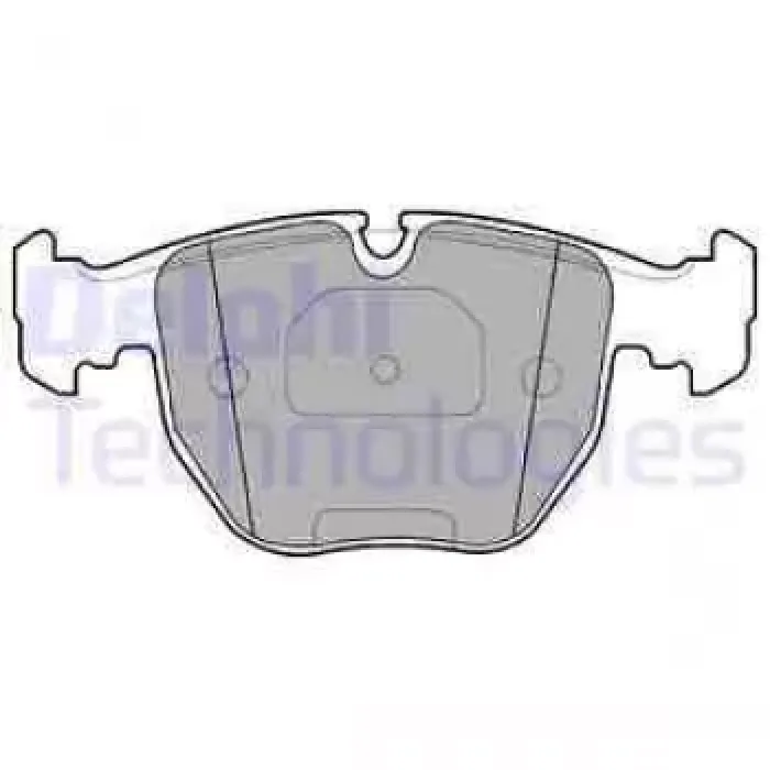 Fren Balatasi On BMW E39 E38 X3 E83 X5 E53 | DELPHI LP1003 | OEM 34116761252