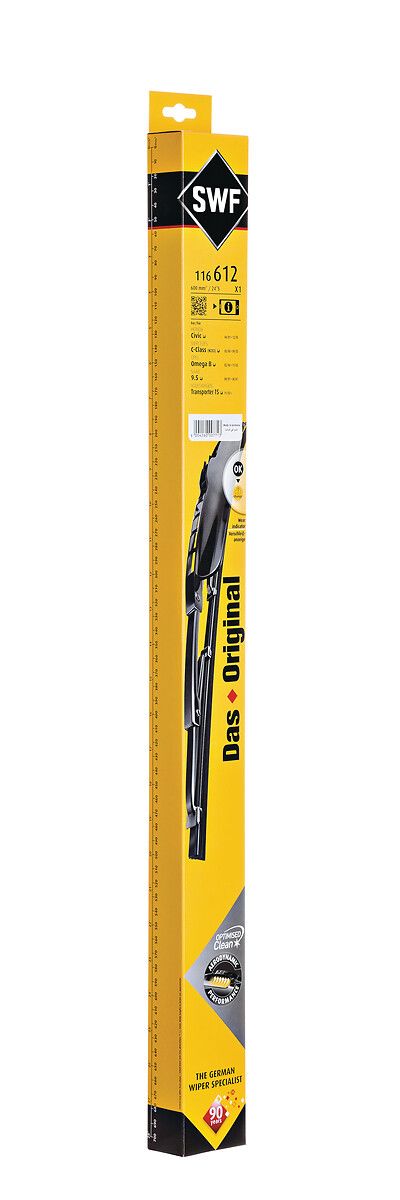 Silecek Supurgesi 600MM Ruzgarlikli Mercedes C Class (W203) / (St) , Opel Omega B (St) Transporter T5 (Swf) | VALEO 116612 | OEM SWF116612