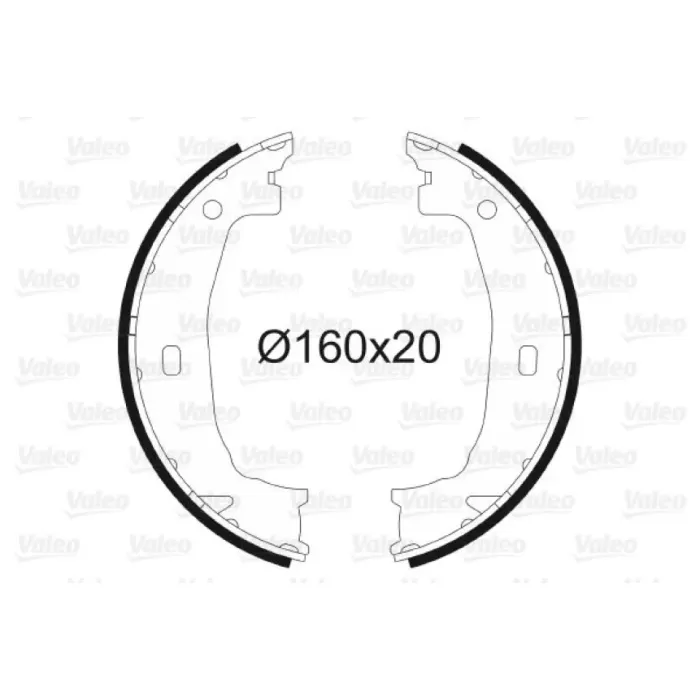 El Fren Balatasi Bmw F20 F21 E81 E87 E88 E82 F22 F23 F87 E46 | VALEO 562808 | OEM 34416761291