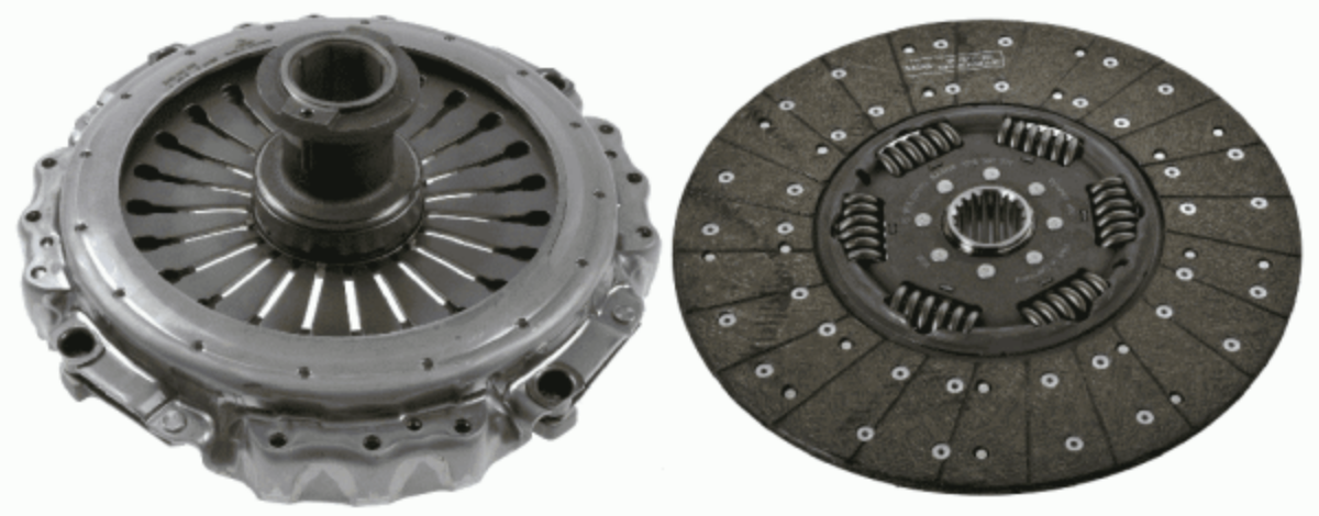 Debriyaj Seti 430 2000 Axor 457, Actros Uzun Bilyalı (Baskı, Balata, Bilya) | OEM A9062500003