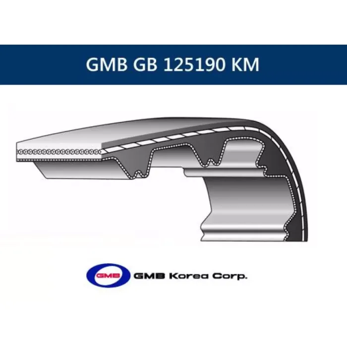 Eksantrik Kayisi (125SP190H) Flash Clio 1 Laguna 1 1,8 R21 1,7 | GMB GB 125190 KM | OEM 3343720 33437203 7700725577