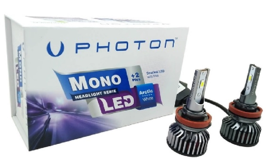 LED Far Ampulü (Takım) Mono H8, H9, H11, H16 12V LED Headlıght Set | OEM MN2919