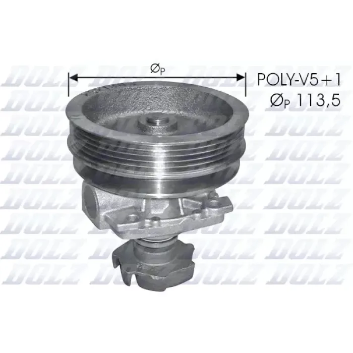Devirdaim Tempra Sxa / Sxak 2000 Klimali Kasnakli | DOLZ S218 | OEM 7784977 7744397 7784988 7770034 7737200