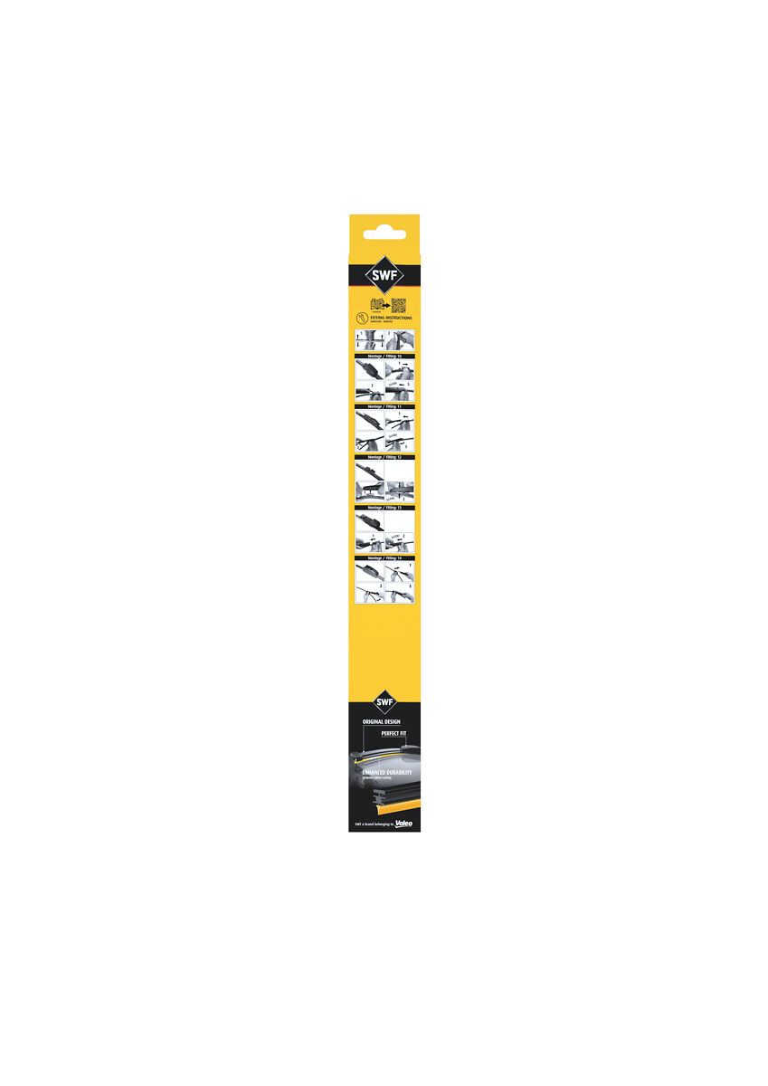 Silecek Supurgesi 405MM (Muz Tip) Arka Octavia II 04>CADDY 04>TRANSPORTER T5 03>TOURAN 03> | VALEO 119502 | OEM 7E0955425