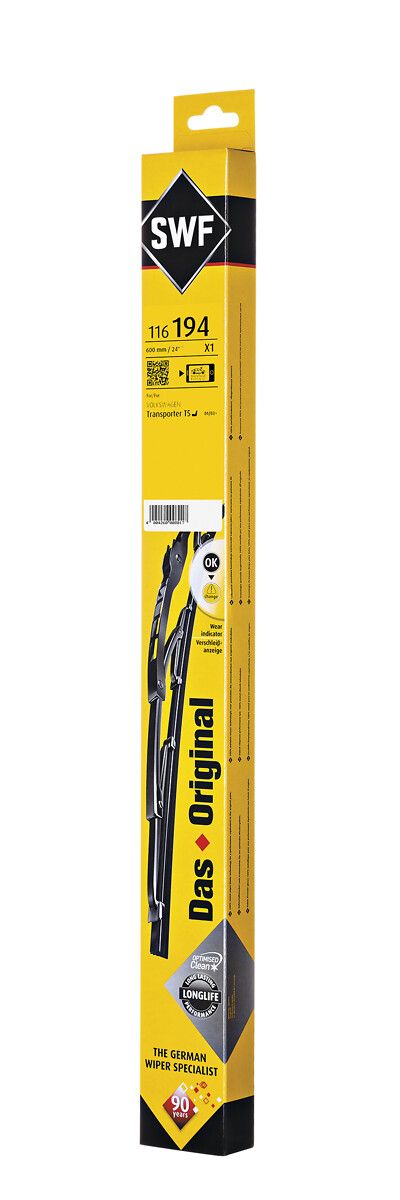 Silecek Supurgesi 600MM (Ad) Transporter T5 (Swf) | VALEO 116194 | OEM SWF116194