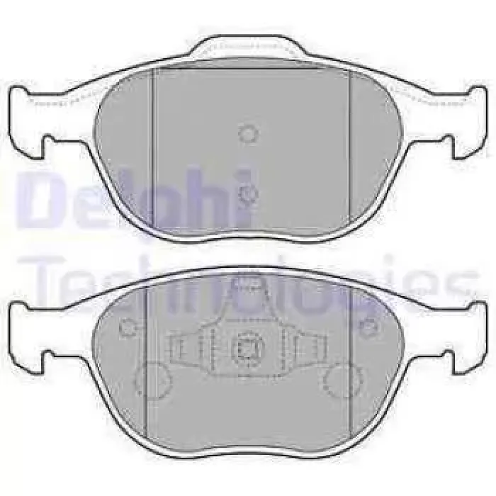On Fren Balatasi Connect 1,8TDCI 02 /> Focus 1,8TDCI 98>05 | DELPHI LP1724 | OEM 2T14 2K021 AC 4427737