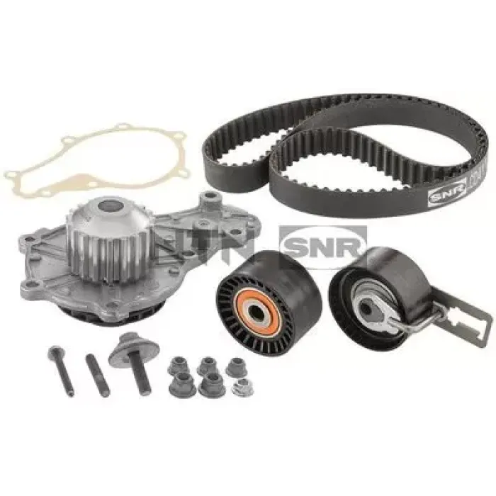 Triger Seti+Devirdaim Su Pompasi C5 III C4 II DS4 P208 P308 P3008 P5008 P2008 Partner Tepe Berlingo III C3 III DS3 DS5 P301 C Elysee 1,6HDI 8V E5 (141 Dis Kayis) Courier B Max C Max Fiesta 1,6TDCI | SNR KDP452360 | OEM AV6Q 8B596 AB 1684891780 8B596