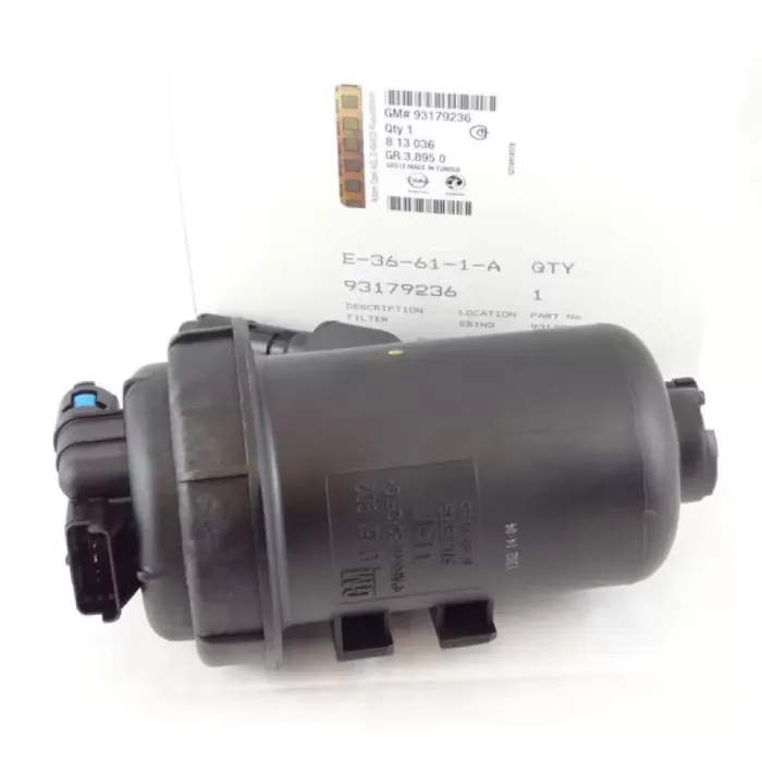 Mazot Filtre Kutusu Komple Albea Doblo 05> Punto Ducato / Boxer / Jumper / Agila A 00>08 Z13DT Agila B 08>15 Z13DTJ Meriva A 03>10 Z13DTJ Astra Classic 99>02 H Corsa C Corsa C 01>11 01>11 Z13DT - Z13DTJ , Antara 07>17 / Captiva | GM 93179236 | OEM