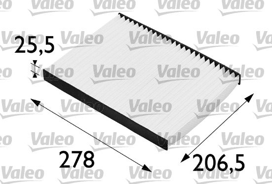 Polen Filtresi Cordoba Ibiza II Leon Toledo II Octavia Caddy II Golf III / IV Passat Polo Inca Audi A3 Tt | VALEO 698679 | OEM 1H0091800 1H0091800 1H0819638A 1H0819638B 1H0819638A 1H0819638B
