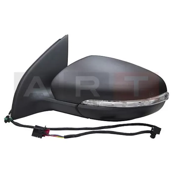 Dis Dikiz Aynasi Elektrikli Isitmali Sinyalli Asferik Sol Golf 6 2009-2012 | ART M006.6101 | OEM 5K0857507N 5K0857507S 5K0857507AD