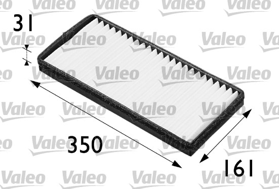 Polen Filtresi Fiesta IV 95>02 Ford Ka 96>08 Mazda 121 III 96>03 | VALEO 698201 | OEM 96FJ 16N619 AB 1004051 1089176 1120475 1353270 96FW19G2 16N619 1004051 1089176