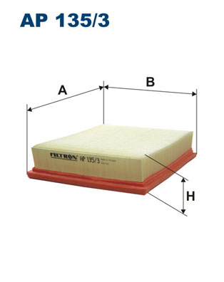 Hava Filtresi Laguna 3 Latitude 1,6 / 2,0 16V | FILTRON AP135/3 | OEM 82 00 576 596