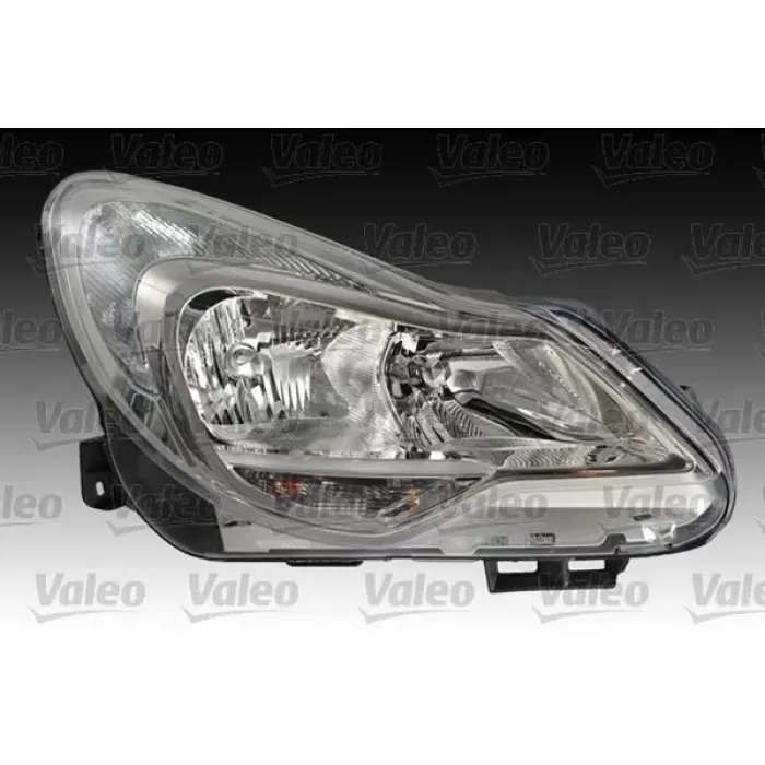 Far Sol Motorlu Ampullu (Krom) Corsa D 09> 14 | VALEO 044585 | OEM 1216695 1216789 1226125