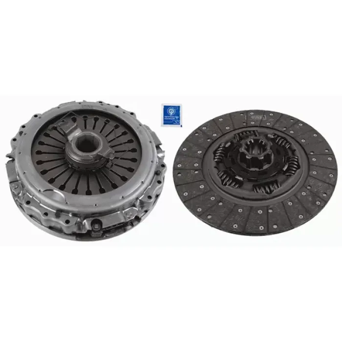 Debriyaj Seti Çiftli (Baski-Iç Disk-Dis Disk-Pleyt-Rulman) Volvo Truck FH12-FH16-FM12 | SACHS 3400 700 703 | OEM 8171497 85000313 8113468