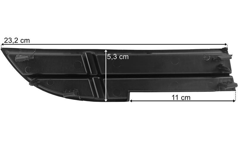 Panjur Ara Plastiği (Alt) Actros MP4 Sol | OEM 9618850353