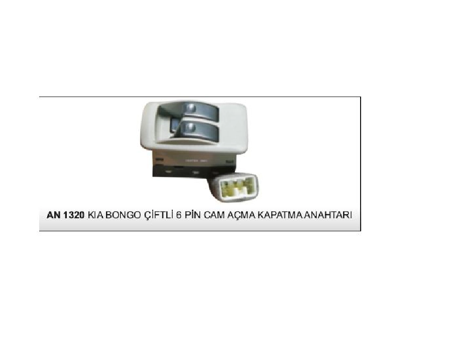 Cam Anahtarı Kia Bongo Sol Çiftli 6P AN836 | OEM AN1320