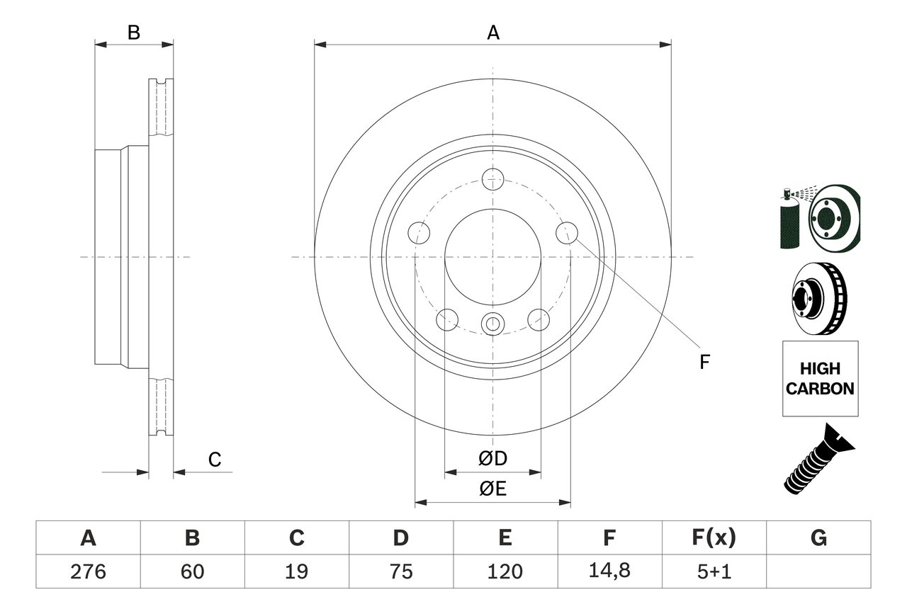 Fren Diski Arka Havali Bmw E36 E46 | BOSCH 0986478642 | OEM 34211162315 34211162315 34211165211 34216855155 34216864903 34211165211 34216855155 34216864903