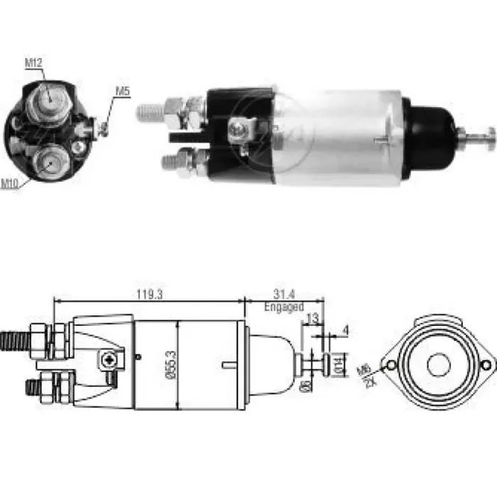Mars Otomatigi 24V Mercedes Axor | ZM 3898 | OEM 0051516401 005151640180 006151150