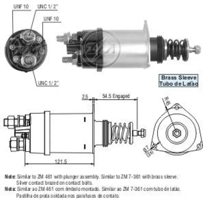 Mars Otomatigi 24V 37MT 42MT Dev Fatih Ym Pistonlu Bmc Profesyonel Catterpiller Is Makinasi | ZM 0361 | OEM 3604650RX 7T0258 7X1955