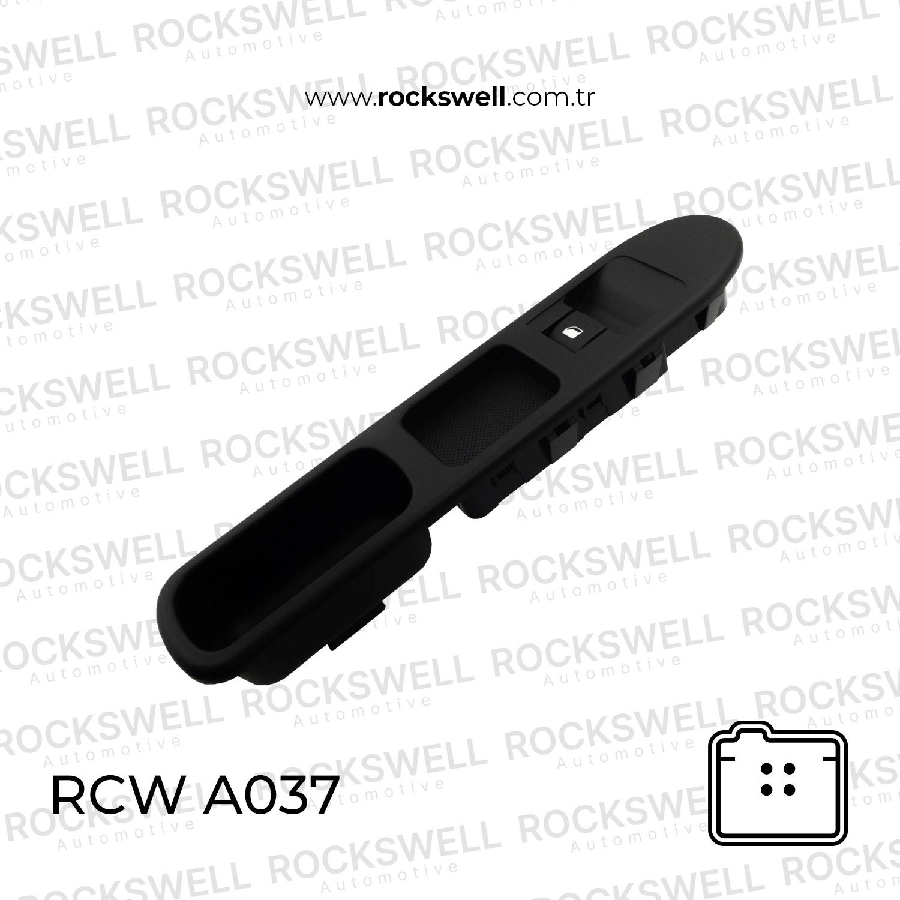 Cam Açma Anahtarı Sağ P307 2001-2008 Çerçeveli Peugeot 307 65540000000-6554E7-96351625XT | OEM RCWA037