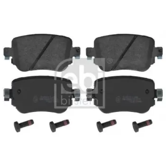 Fren Balatasi Arka Sharan 10> Caddy 4 15> A1 10> Q3 11> / Alhambra 10> Leon 12> Octavia 3 13> | FEBI 16912 | OEM 7N0698451A 5Q0698451B 2K5698451B