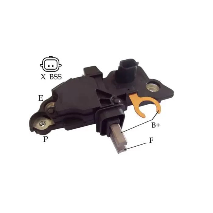 Konjektor 12V Renault Clio 3 1.5DCI-Megane 3 1.5DCI Kango 3 1.5DCI 2008 -> 125A Com Uclu Alternator | YUNYI 04-116 | OEM VRB131