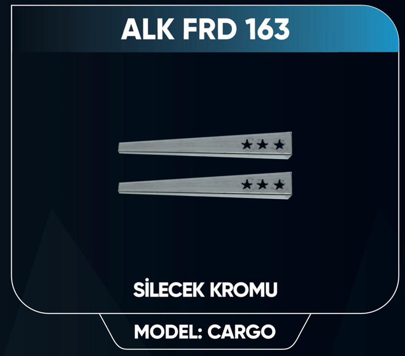 Kargo Silgi Kolu Üstü Nikelajı