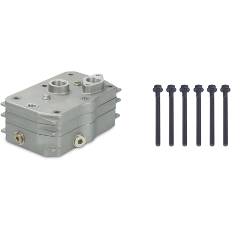 Kompresor Silindir Kapağı Komple DAF CF75-85 / LF45 / XF95 75MM | A-TECH 221.01.1200 | OEM 160110 RK01117 9115048012