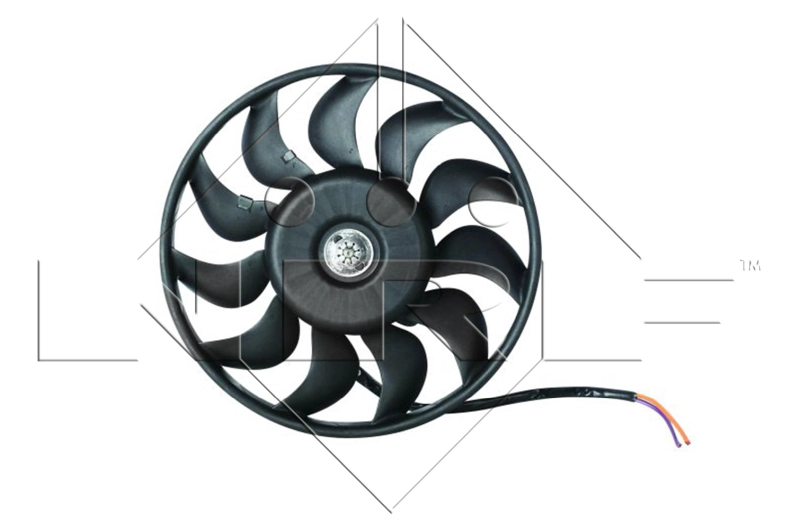 Fan Motoru Kucuk Olan (200W 280MM) Audi A4 01>08 A6 02>05 | NRF 47421 | OEM 8E0959455B 8E0959455B 8E0959455N 8E0959455N
