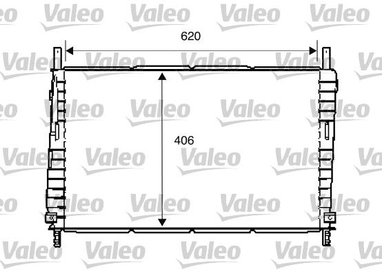 Motor Su Radyatoru (+AC) Mondeo 1.8-2.0 Benzinli 01>07 | VALEO 734286 | OEM 1S7H 8005 AD 3S71 8005 AB
