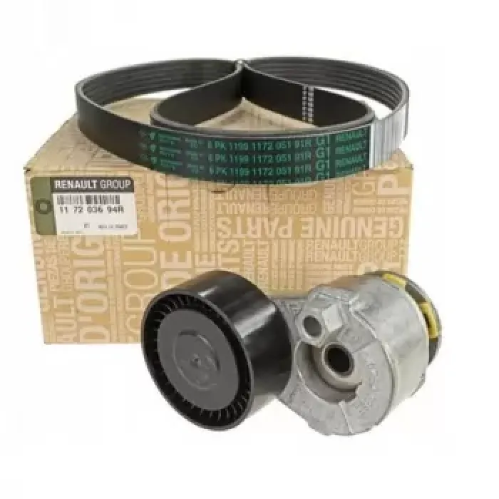 Alternator Gergi+Kayis (KUTUKLU)K9K Kango Clio II III IV Megane II III Fluence Logan Sandero Dokker | MAIS 117203694R | OEM 117203694R 117203694R 7701476476 7701476476