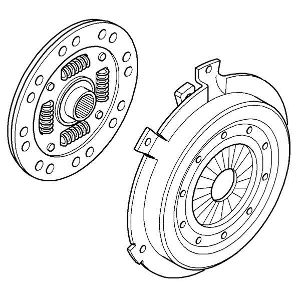 Debriyaj Seti Corsa B 1,2I 16V 98>00 (Z12XEP) | VALEO 826219 | OEM 93185890