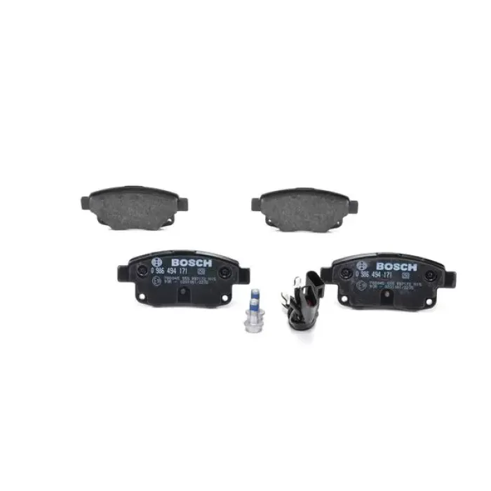 Arka Fren Balatasi Transit V347 06> ( Fisli ) | BOSCH 0986494171 | OEM 6C11 2M008 AF 1819638