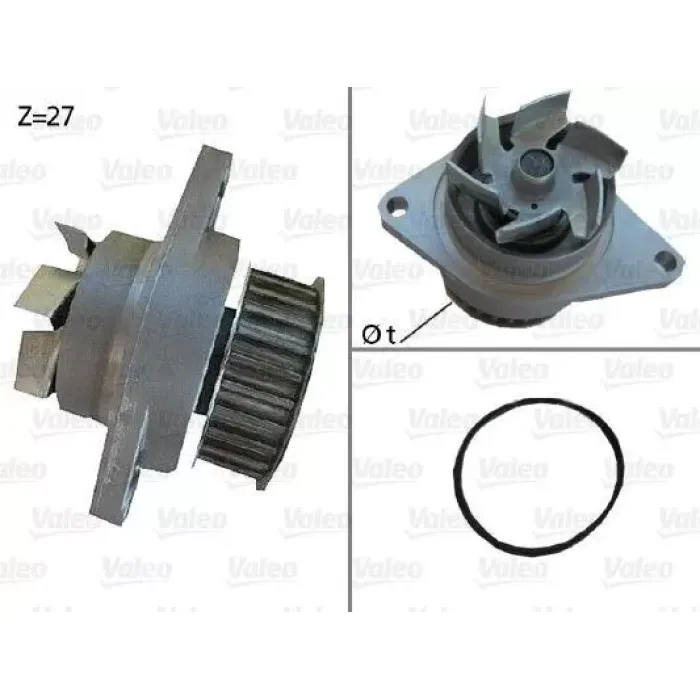 Devirdaim Felicia 1.6 Octavia 1.6 Golf III 1.4 / 1.6 Polo 1.3 / 1.4 / 1.6 Ibiza 1.4 1.6 95> | VALEO 506385 | OEM 030121005N 030121005N 030121005T 030121008D 030121005T 030121008D