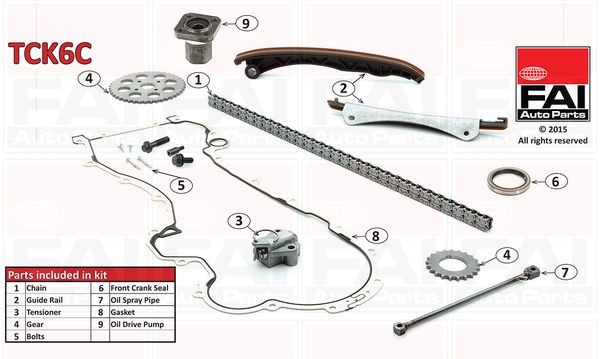Eksantrik Zincir Seti (Delikli) Fiorino Egea Doblo Linea Palio Albea Punto 1.3JTD Multijet 16V 1.3JTD 16V Astra H Corsa C Tigra B Z13DT Z13DTH Z13DTJ Suzuki Ignes Swift Wagon R+Z13DT (1.3DDIS 16V) Bipper Nemo 1.3HDI 16V | SUPSAN EZ-101-H | OEM