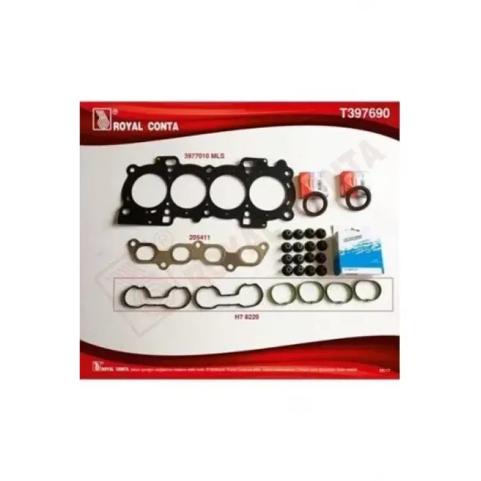 Ust Takim Conta (Reinz Keceli Subap Lastikli) S,K,C Dahil Focus 1,6 16V Zetec S / Duratec Efi 98>04 | ROYAL T397690 | OEM 2M51 6008 AA