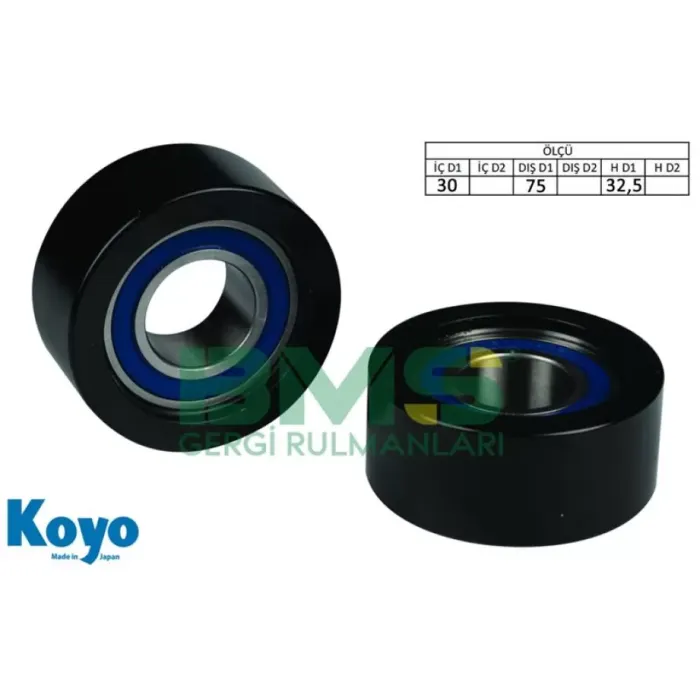 Kayis Gergi Rulmani Mercedes Atego 98> Atego 2 04> Axor 2 04> Econic-Citaro OM906 (75X32,5X30) | BMS 178 | OEM 9062004570 9062004570 9062003770