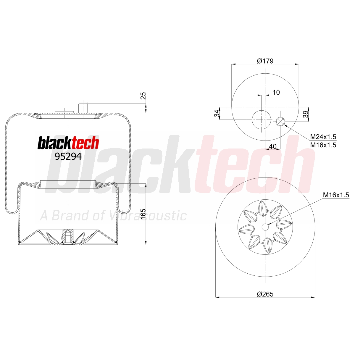 Körük Komple Metal Pistonlu | OEM 4183NP23