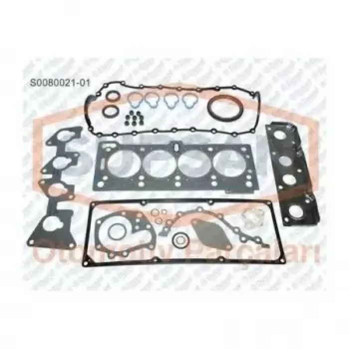 Motor Takim Contasi (Full) Kecesiz Megane Clio Symbol 1,4 / 1,6 8V R19 1,4I Solenza (K7M K7J) | SUPSAN S0080021 | OEM 7701468710 7701468710 7701471816 7701471816